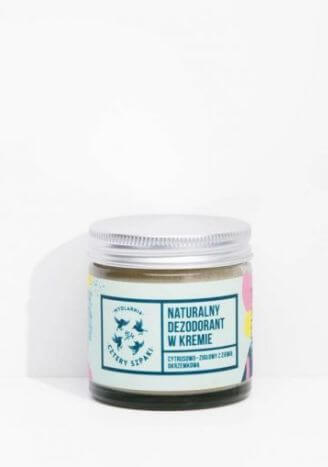 CZTERY SZPAKI Dezodorant w kremie cytrusowo-ziołowy bez aluminium 60ml